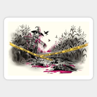 Murder of Crows Illustration Magnet